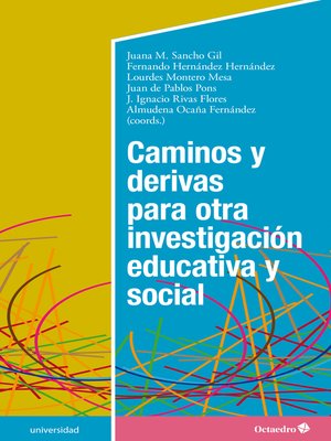 cover image of Caminos y derivas para otra investigación educativa y social